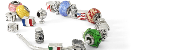 Sterling Silver Reflections Enamel London Double Decker Bus Bead
