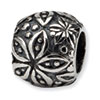 Reflection Beads Sterling Silver Floral Bead