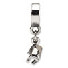 Reflection Beads Sterling Silver Kids Vanity Chair Dangle Bead