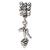 Reflection Beads Sterling Silver High Heel Shoe Dangle Bead