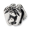 Reflection Beads Sterling Silver Big & Little Feet Bead