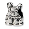 Reflection Beads Sterling Silver Kids Overalls Bead
