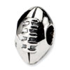 Reflection Beads Sterling Silver Kids Football Bead
