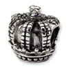 Reflection Beads Sterling Silver Kids Crown Bead