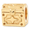Reflection Beads Sterling Silver and Gold-plated Hope Chest Bead