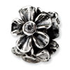 Reflection Beads Sterling Silver CZ Floral Bead