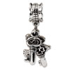 Reflection Beads Sterling Silver Three Keys Dangle Bead