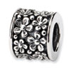 Reflection Beads Sterling Silver Floral Bead