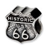 Reflection Beads Sterling Silver Route 66 Bead