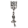 Reflection Beads Sterling Silver Ballerina Dangle Bead