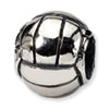 Reflection Beads Sterling Silver Volleyball Bead