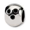 Reflection Beads Sterling Silver Bowling Ball Bead