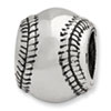 Reflection Beads Sterling Silver Baseball Bead