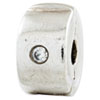 Reflection Beads Sterling Silver Hinged CZ Clip Bead