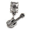 Reflection Beads Sterling Silver Guitar Bead