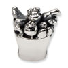Reflection Beads Sterling Silver Fruit Bowl Bead