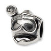 Reflection Beads Sterling Silver Scuba Helmet Bead