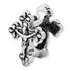 Reflection Beads Sterling Silver Crucifix Bead