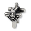 Reflection Beads Sterling Silver Kids Angel Cross Bead