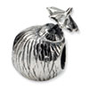 Reflection Beads Sterling Silver Coconut Drink Bead