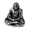 Reflection Beads Sterling Silver Buddha Bead