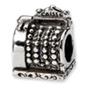 Reflection Beads Sterling Silver Cash Register Bead