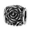 Reflection Beads Sterling Silver Rose Bali Bead