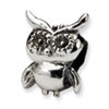 Reflection Beads Sterling Silver Kids Owl Bead