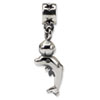 Reflection Beads Sterling Silver Kids Dolphin w/ Ball Dangle Bead