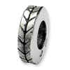 Reflection Beads Sterling Silver Notched Spacer Bead