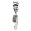 Reflection Beads Sterling Silver Kids Comb Dangle Bead