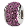 Reflection Beads Sterling Silver February Full Swarovski Elements Bead