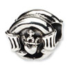 Reflection Beads Sterling Silver Claddaugh Bead
