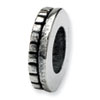 Reflection Beads Sterling Silver Notched Spacer Bead