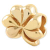 Reflection Beads Sterling Silver and Gold-plated Clover Bead