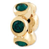 Reflection Beads Sterling Silver and Gold-plated May Swarovski Elements Bead