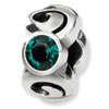 Reflection Beads Sterling Silver May Swarovski Elements Birthstone Bead