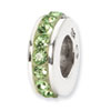 Reflection Beads Sterling Silver August Single Row Swarovski Elements Bead