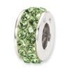 Reflection Beads Sterling Silver August Double Row Swarovski Elements Bead