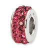 Reflection Beads Sterling Silver July Double Row Swarovski Elements Bead