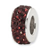 Reflection Beads Sterling Silver June Double Row Swarovski Elements Bead