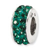 Reflection Beads Sterling Silver May Double Row Swarovski Elements Bead