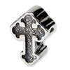Reflection Beads Sterling Silver Budded Cross Bead