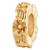 Reflection Beads Sterling Silver and Gold-plated Floral Spacer Bead