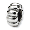 Reflection Beads Sterling Silver Scalloped Spacer Bead