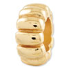 Reflection Beads Sterling Silver and Gold-plated Scalloped Spacer Bead