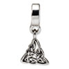 Reflection Beads Sterling Silver Celtic Trinity Dangle Bead