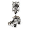 Reflection Beads Sterling Silver Baby Buggy Dangle Bead