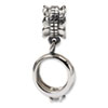 Reflection Beads Sterling Silver CZ Engagement Ring Dangle Bead
