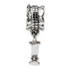 Reflection Beads Sterling Silver Letter I Dangle Bead